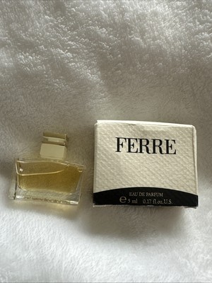 Gianfranco Ferre Perfume Eau de Parfum mini Splash 0.17 Fl Oz, As Pictured.