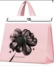 FLOWERBOMB VIKTOR ROLF XL TOTE Bag all around Pink Fragrances NEW With Tags