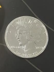 1 oz .999 Fine Silver Round - Apmex Peace Dollar Design Beautiful