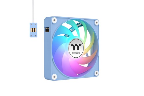 Thermaltake CT120 ARGB Hydrangea Blue 3 Fan Pack 120 Blue - 第 1/8 張圖片