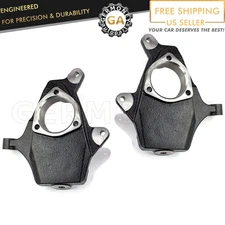 2''DROP LOWERING SPINDLES KIT 2WD FOR 07-17 CHEVY GMC SILVERADO SIERRA1500 2509