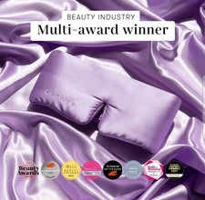 Drowsy Silk Sleep Mask Padded Cocoon For Luxury Sleep In Total Darkness Lavender