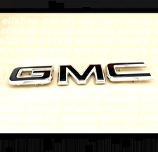 NEW Front Grille Emblem Chrome Black Badge Fit For 2021–2026 GMC Yukon/ Yukon XL