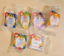 1995 - Barbies Dolls of the World McDonald's Happy Meal Toys Set NIP  U3
