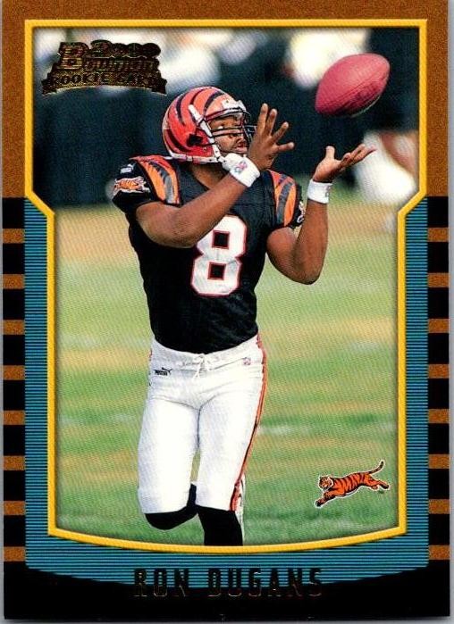 2000 Bowman FOOTBALL #188 Ron Dugans RC