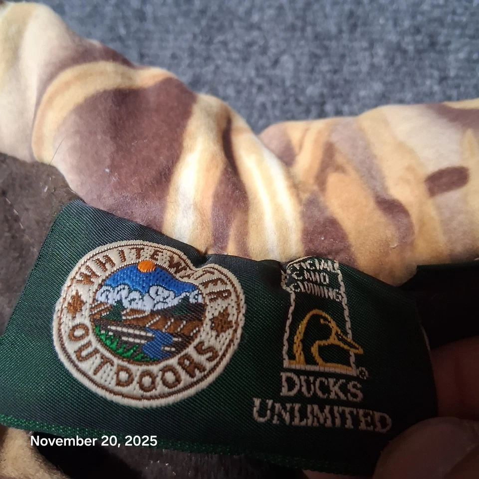 Chaqueta camuflada de caza suave ilimitada Advantage Wetlands Ducks talla XL Foto 4 de 4