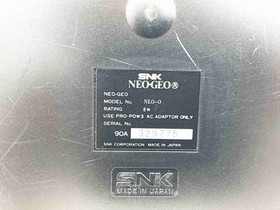 Neo Geo AES SNK Console only Junk Power on but nothing appears on the screen