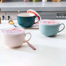 Suppentassen Mit Deckel, Große Suppentasse Mit Henkel, Kleine Ramen-Schalen