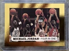 Daytona Graphics Inc. Michael Jordan Four-In-One Serial Numbered #166 Card