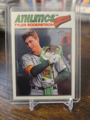 2026 Topps Heritage - Tyler Soderstrom #101 Chrome CMP 925 SP
