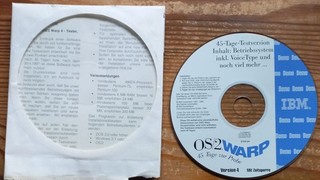 retro: IBM OS/2 Warp 45 Tage Testversion