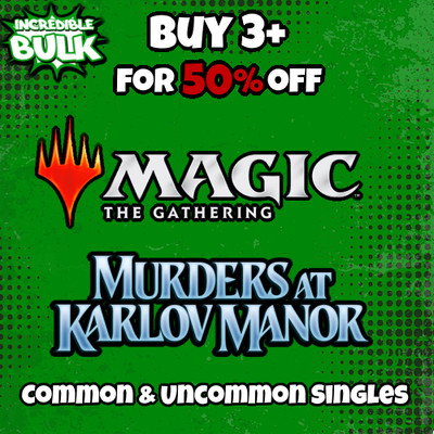 Magic: The Gathering - Singles - Murders at Karlov Manor (MKM) - C/UC MTG