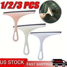 3X Glass Window Wiper Cleaner Squeegee Shower Screen Mirror Home Car Blade Brush