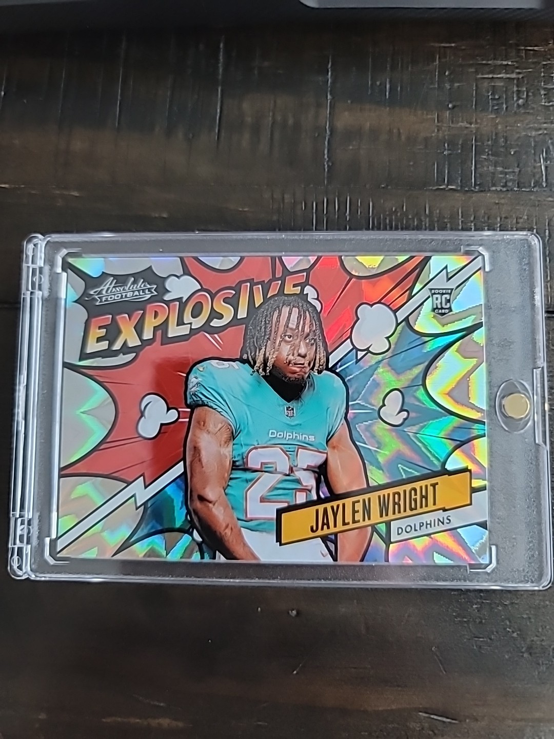 2024 Panini Absolute - Explosive Jaylen Wright #EX-JWT (RC)