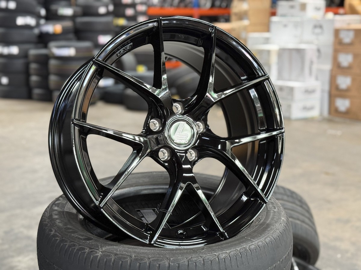 New 18x8.5 ET42 LENSO JAGER DYNA 5x114.3 (4 Wheel) Fit Toyota