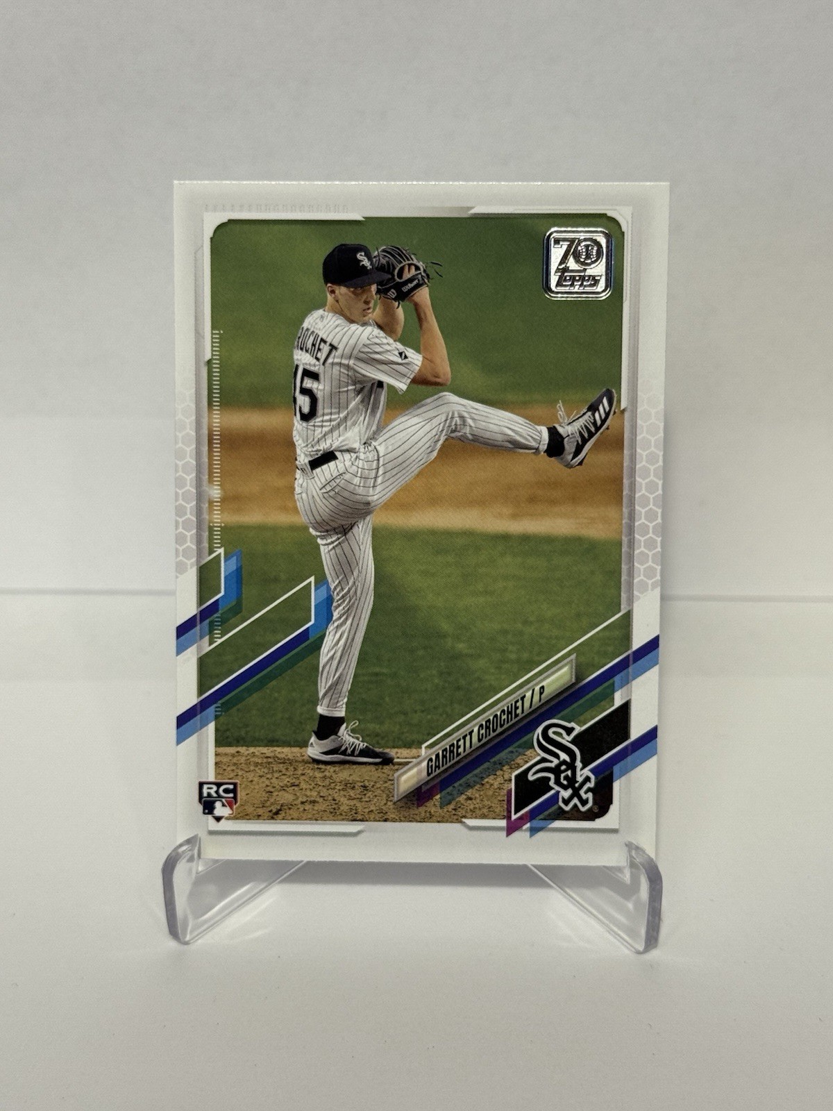 2021 Topps Garrett Crochet SP Image Variation #362 Back of Jersey Visible RC