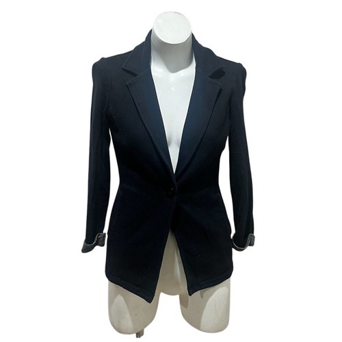 Matty M Women's Black Blazer Jacket Size S Tailored Business Casual - Picture 5 of 10