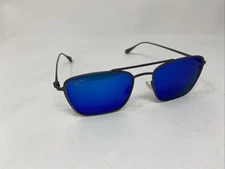 MAUI JIM EBB&FLOW MJ542-27A MB-BH BLUE POLARIZED SUNGLASSES 54-20-145 JAPAN ME23