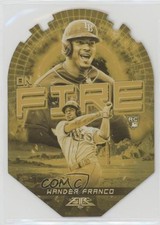 2022 Topps Fire En Fuego Gold Minted Wander Franco #EF-7 0nr3