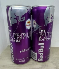 2 Red Bull 8.4oz PURPLE energy drink GRAPE kyoho (Japan) US seller