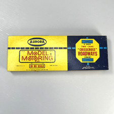 Aurora Model Motoring 9" Crisscross Roadways Qty of 2 1524 USA 1962 HO Slot