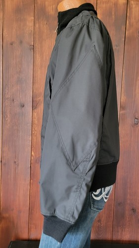 Engineered Garments Men M Black Flight Bomber Jacket USA Wool Lined Nepenthes - Picture 11 of 16