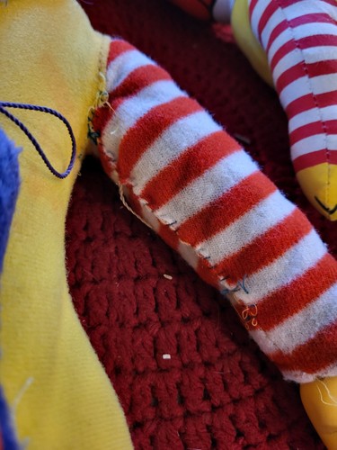 Vintage Ronald McDonald Colth Puppen 2 Stück 12 Zoll 1983 22 Zoll 1978 - Bild 4 von 10