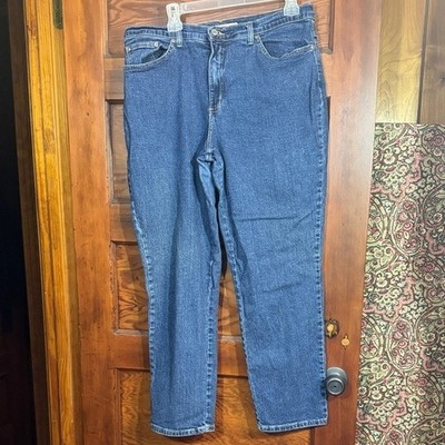 Faded Glory Dark Blue Denim Jeans Size 18, Woman's, Casual, Workwear