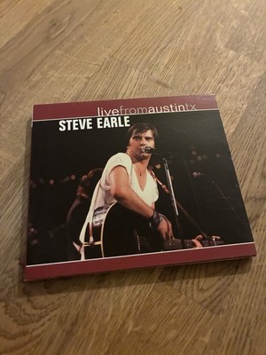 CD: STEVE EARLE Live From Austin TX NM digipak