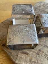 Antique Napkin Rings silver tableware 