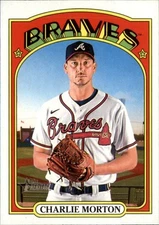 2021 Topps Heritage #680 Charlie Morton Atlanta Braves