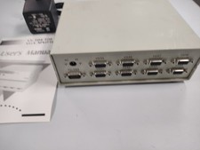 SVGA VGA XGA Splitter Amplifier Multiplier 8-Way Powered 400MHz