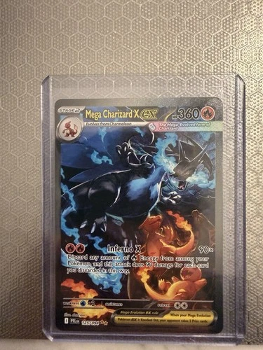 Mega Charizard x EX 125/094 Me02: Phantasmal Flames Holo