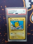 2016 POKEMON XY EVOLUTIONS #111 SURFING PIKACHU EVOLUTIONS PSA 9