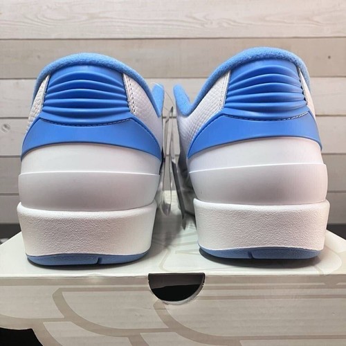 NIKE Men 11.0US Air Jordan 2 Retro Low Dv9956-104 Cut University Blue - Picture 3 of 4