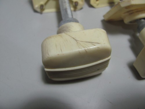 Victorian Art Deco Bakelite Door Knobs x 8 Selling As One Lot As Shown As Is - Picture 5 of 17