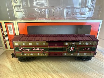 NIB LIONEL O GAUGE 2011 MERRY CHRISTMAS HOLIDAY BOX CAR  No. 29975