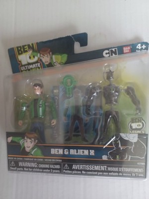 BEN 10 Ultimate Alien Ben & Alien X Action Figures New in Damaged Package