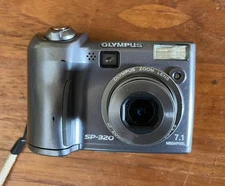 Olympus SP Series SP-320 7.1MP Digital Camera - Gray