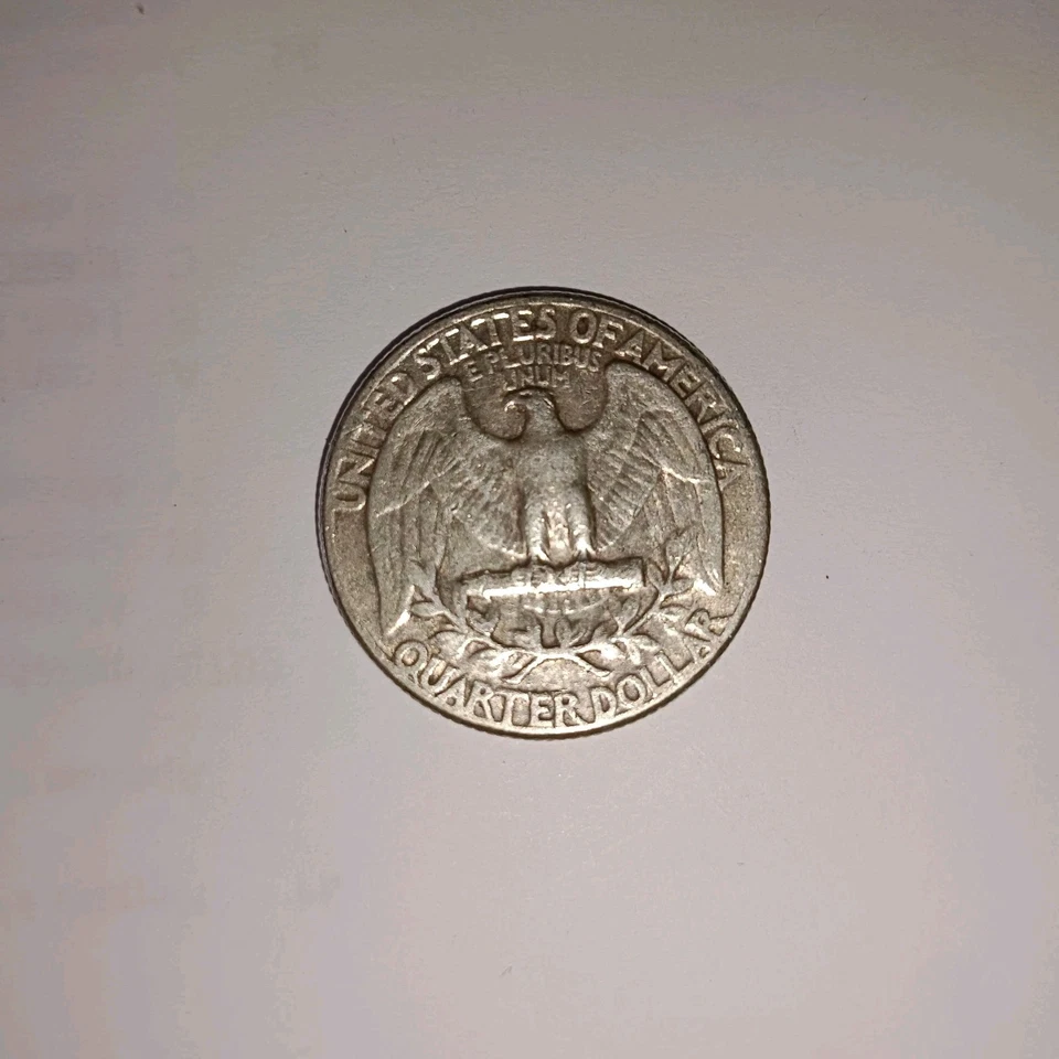 USA 1952-D Washington Quarter Dollar Coin ~ 90% Silver, Free Shipping/Rare/Mint - Image 2 of 3