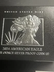 2024-S American Silver Eagle Proof Dollar $1 US Mint OGP COA Great Cameo!