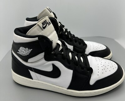Rare 2014 Nike Air Jordan 1 Retro High OG Black White Panda 555088