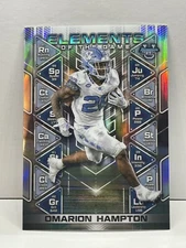 Omarion Hampton Elements Of The Game Refractor 2024 Bowman U Best Chrome UNC