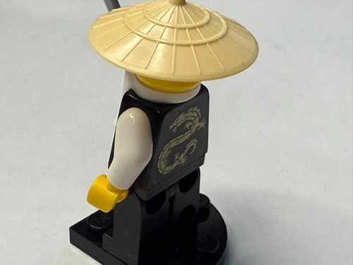 LEGO Sensei Wu w/ Black Kimono Short Sash Minifigure NJO0495 694182 NINJAGO - Picture 2 of 4