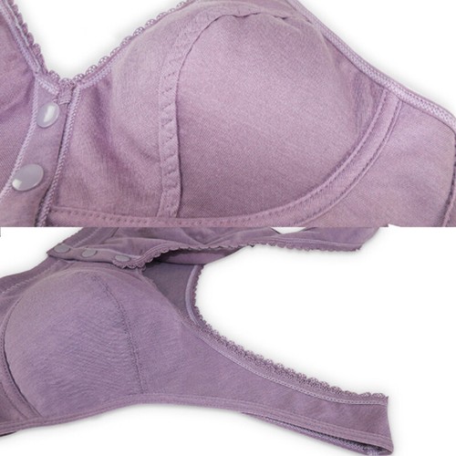 Push Up Bra Women Front Closure Wireless Lingerie Bras Vest Bralette Underwear ~ - Picture 9 of 20