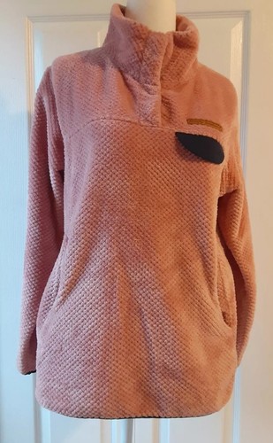 SIMPLY SOUTHERN Pink Girls Youth Large YL Top Pockets Long-Sleeved Logo