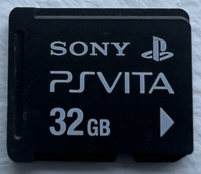 新品【美品】PS Vita SONY純正 メモリーカード 32GB OFFICIAL OEM Sony PlayStation Vita PS Vita 32GB Memory Card US