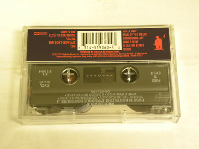 Puss 'N Boots (The Struggle Continues) by Professor X (Cassette