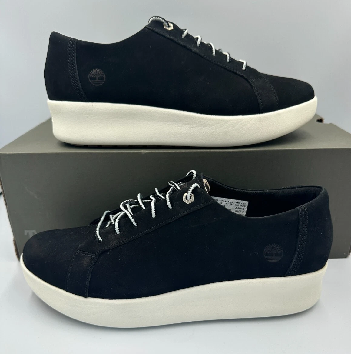 Scarpe Timberland nere nabuk scamosciate Berlin Park Oxford taglia 7 5 UK 40 EU nuove