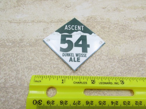 3 Pc Ascent 54 Dunkel Weisse Ale, Sticker Decal, Bar, Fridge, For Tap Handle - Picture 7 of 8